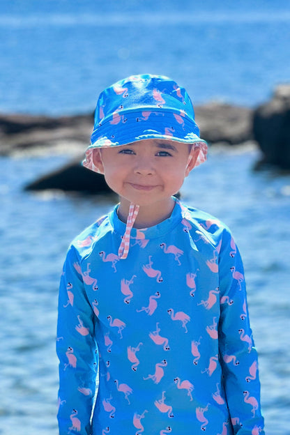 Turtle Island Kids Swim Hat - Reversible