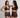 BC High Waist Swim and Sports Shorts - Reversible - Chestnut Brown / Spice Quilt
