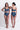 Desaru Crop Bikini Top - Reversible - Steel Blue / Blue Mosaic