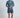 Hawaii Men's Rash Guard - Steel Blue
