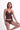 Muine Side Wrap Tankini (A-D cup) - Chestnut Brown