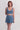 Ruby Beach Swim Skirt - Steel Blue