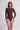 Riyue Long Sleeve Zip One Piece - Chestnut Brown