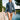 Kusu Girls Front Zip Long Sleeve One Piece - Blue Mosaic