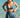 Ruby Beach Swim Skirt - Steel Blue
