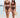 Sumba High Waist Bikini Bottom - Reversible - Chestnut Brown / Spice Quilt