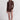 BC High Waist Swim and Sports Shorts - Reversible - Chestnut Brown / Spice Quilt