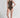 Costa Brava High Neck One Piece Swimsuit - Reversible - Chestnut Brown / Spice Quilt
