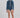 Kusu Girls Front Zip Long Sleeve One Piece - Blue Mosaic