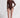 Riyue Long Sleeve Zip One Piece - Chestnut Brown