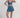Ruby Beach Swim Skirt - Steel Blue