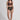 Sumba High Waist Bikini Bottom - Reversible - Chestnut Brown / Spice Quilt