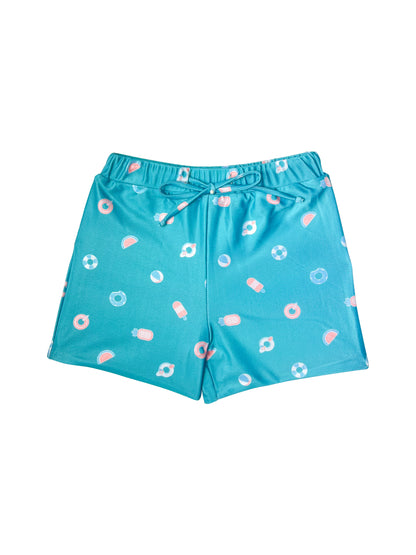 Echo Kids' Unisex Swim Shorts - Reversible