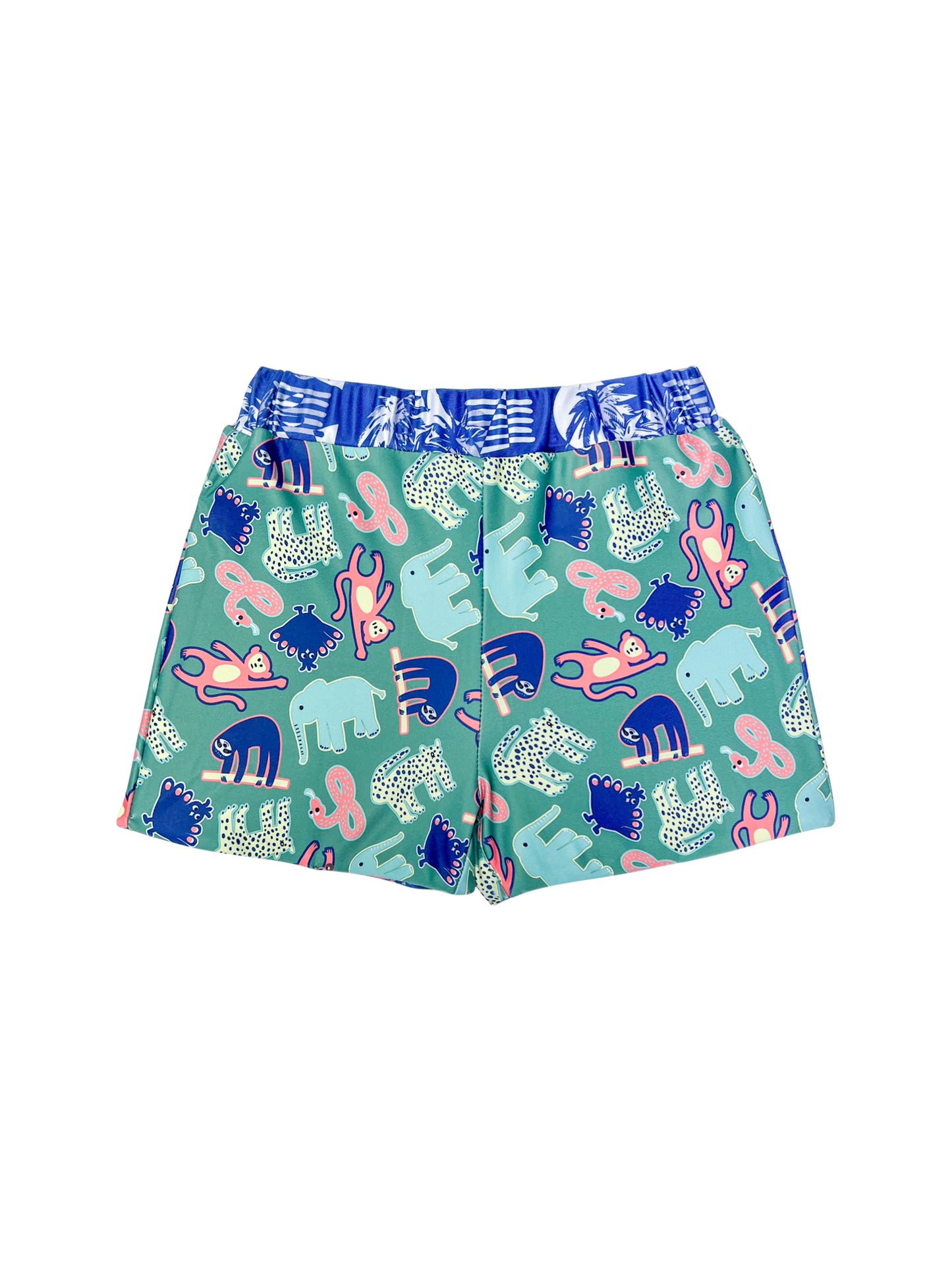 Echo Kids' Unisex Swim Shorts - Reversible