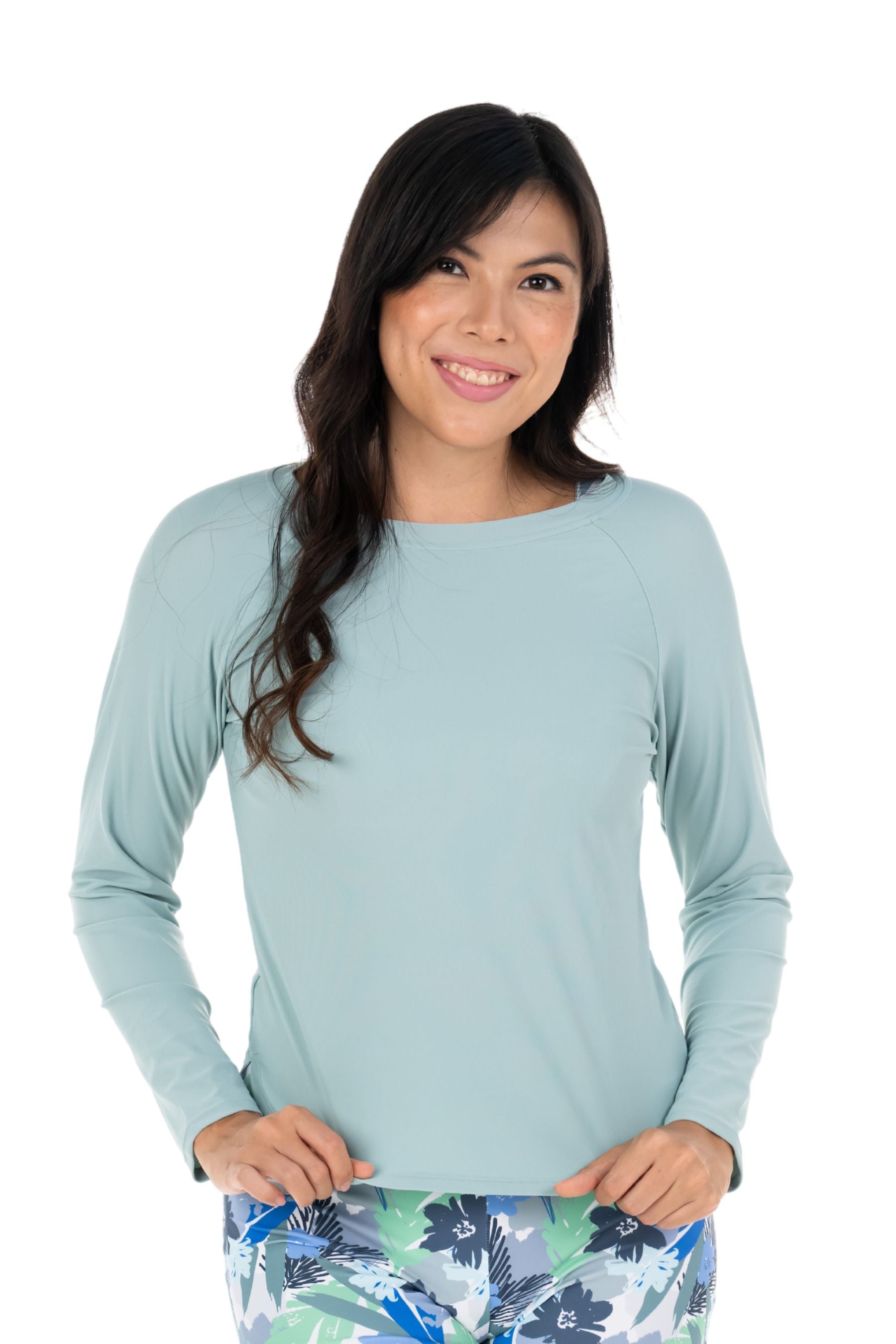 Hana Loose Fit Long Sleeve Rash Guard – August Society