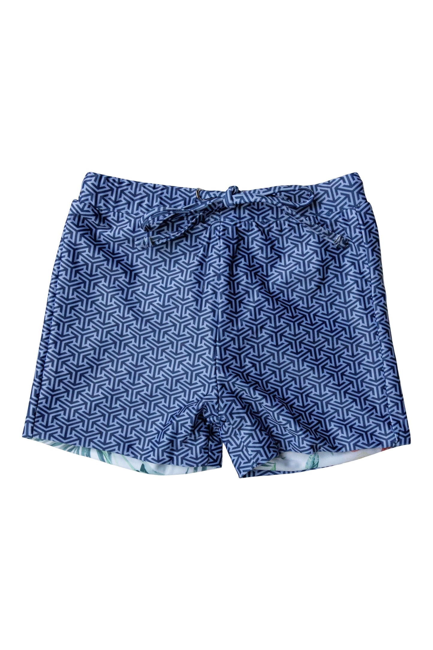 Echo Kids Unisex Swim Shorts - Reversible