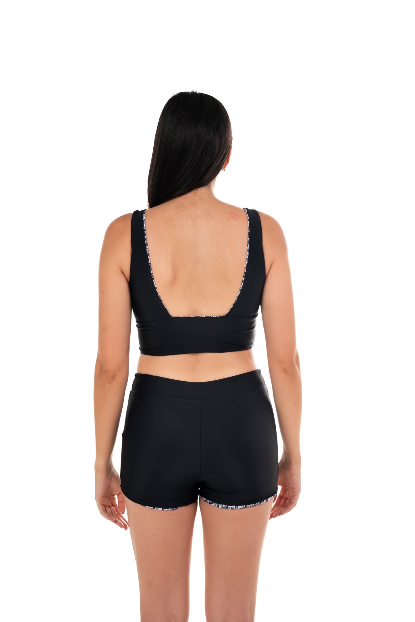 BC Sculpting High Waist Swim and Sports Shorts - Reversible