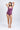 Marinella Women's One Piece Swimsuit - Plum Polkadot