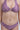 Sola Reversible Bikini Top - Bloom/Plum Polkadot
