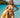 Sipadan Reversible Crop Bikini Top - Sun Signs/Cerise