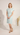 Sorrento Reversible Linen Dress - Blue Wave