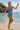 Sumba High Waist Bikini Bottom Reversible - Green Tide/Deep Wave