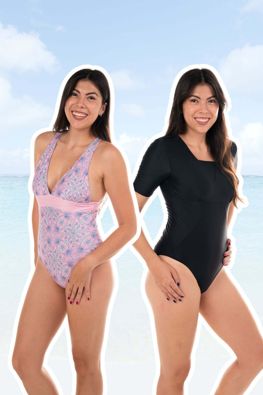 Double Trouble: Two One Piece Swimsuits Bundle