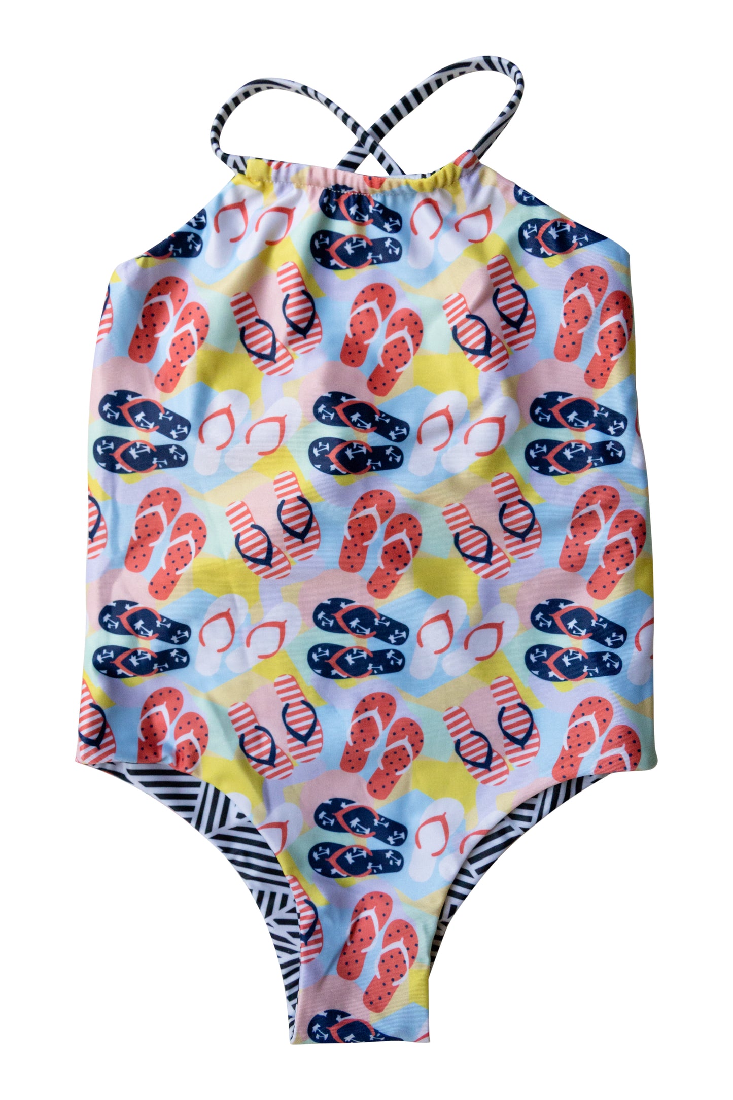Samui Girls' Swimsuit - Reversible