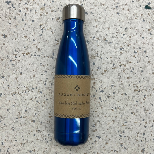 Stainless Steel Bottle 500ml - Lt Blue Glossy