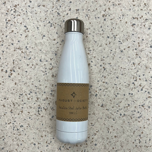 Stainless Steel Bottle 500ml - White Glossy